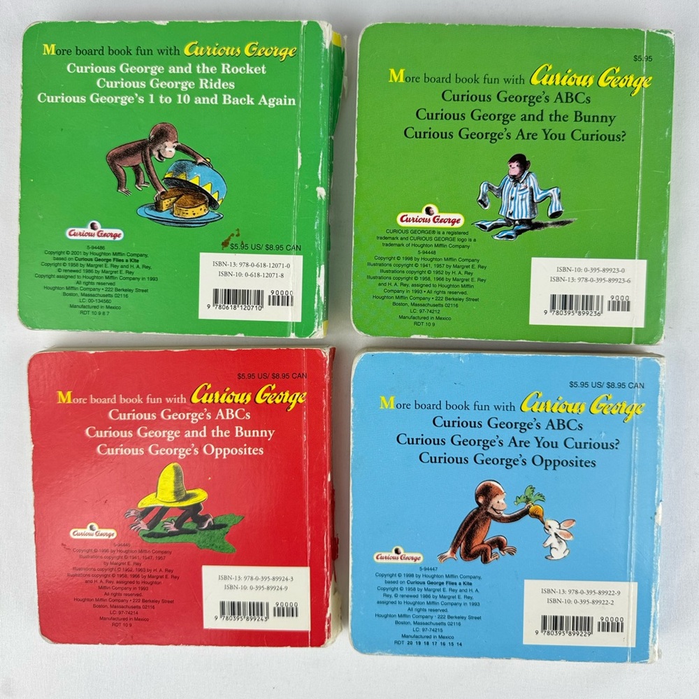 Vintage Curious George Picture Books - Picture 3 of 8